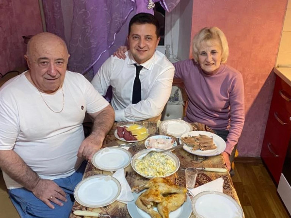 ზელენსკის მშობლები