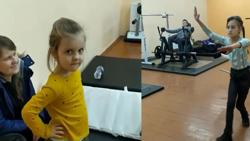 უკრაინელი ბავშვი უკრაინელი ბავშვი