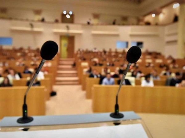 პარლამენტი მიკროფონი