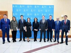 საპარლამენტო დელეგაცია ელისო ბოლქვაძის ხელმძღვანელობით, ყაზახეთის საკანონმდებლო ორგანოში შეხვედრებს მართავს