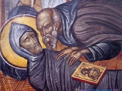 წმიდა ეფრემ ასურის მიცვალება