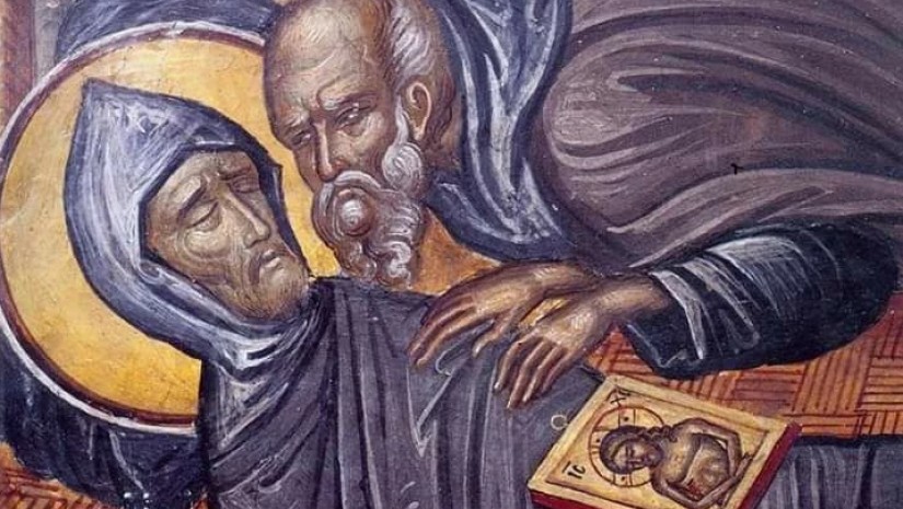 წმიდა ეფრემ ასურის მიცვალება