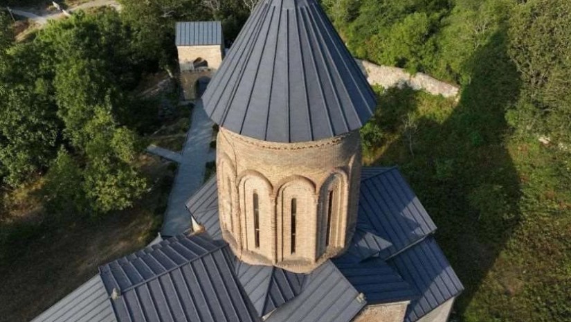 ყინწვისის სამონასტრო კომპლექსში ძეგლის გაწმენდითი სამუშაოები ჩატარდა