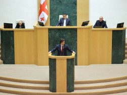 კობახიძე პარლამენტში