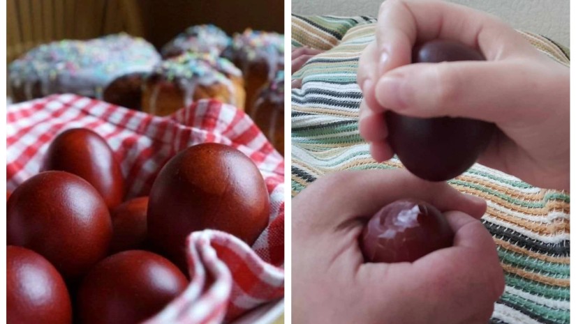red egg
