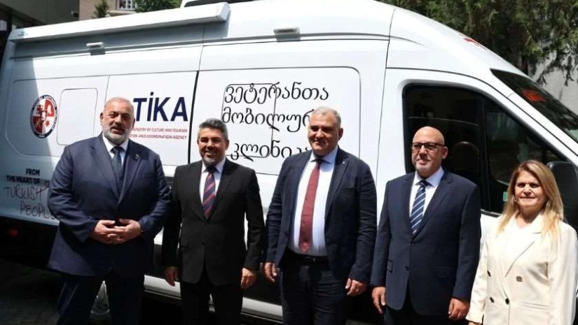 ვეტერანთა კლინიკურ ჰოსპიტალს მობილური კლინიკა გადაეცა ვეტერანთა კლინიკურ ჰოსპიტალს მობილური კლინიკა გადაეცა