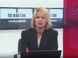 მოლდოვური ტელეარხის ჟურნალისტმა ტელევიზია პირდაპირ ეთერში დატოვა