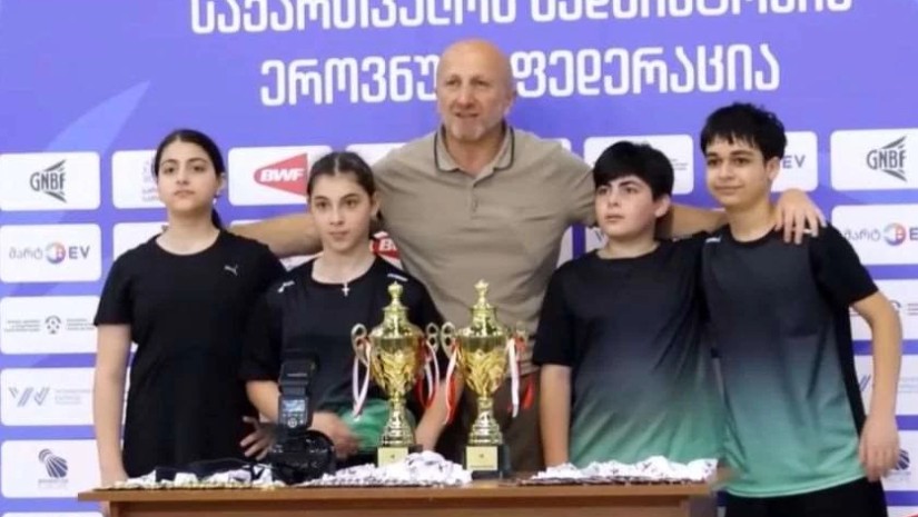 ბადმინტონის საქართველოს თასის გათამაშება ჩატარდა