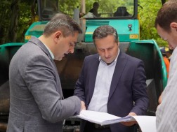 საგზაო ინფრასტრუქტურის მოწყობა