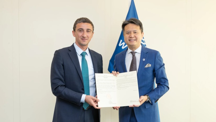 სოსო გიორგაძე ინტელექტუალური საკუთრების მსოფლიო ორგანიზაციის (WIPO) გენერალურ დირექტორს დარენ ტანგს შეხვდა