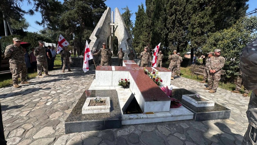 ეროვნული გმირის გიორგი ანწუხელიძის ხსოვნას, მშობლიურ სოფელშიც პატივი მიაგეს