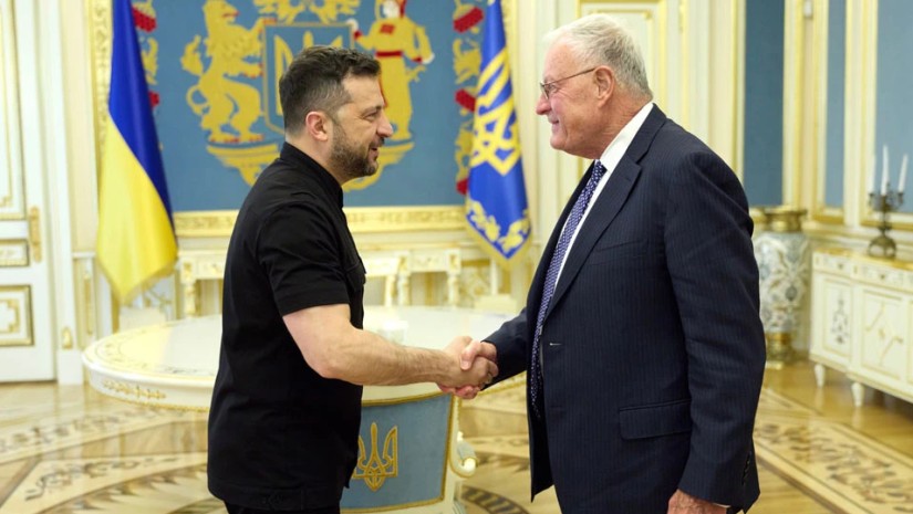 ზელენსკი და კიტ კელოგი
