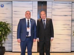 საქართველოს გენერალური პროკურორი გიორგი გვარაკიძე სინგაპურის გენერალურ პროკურორს ლუსიენ ვონგს შეხვდა