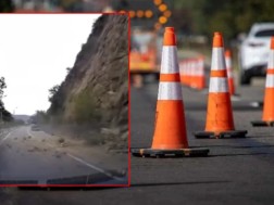 გზა ფერდის ჩამოშლა