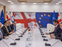 კახა კალაძე ერევნის მერს, ტიგრან ავინიანს შეხვდა