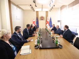 გივი მიქანაძემ ENQA და EQAR-ის პრეზიდენტებთან სამუშაო შეხვედრა გამართა