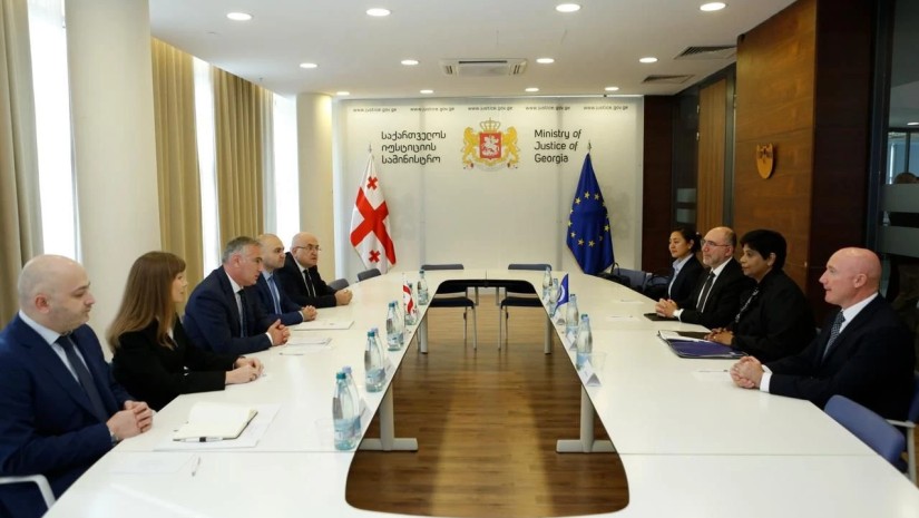 იუსტიციის მინისტრი ჰააგის სისხლის სამართლის საერთაშორისო სასამართლოს პროკურორის მოადგილეს შეხვდა