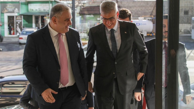 მიხეილ სარჯველაძე თურქეთის ჯანმრთელობის მინისტრს, ქემალ მემისოღლუს შეხვდა