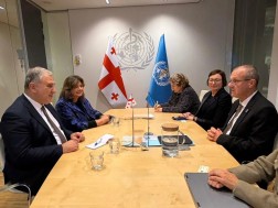  მიხეილ სარჯველაძე ჯანმო-ს ევროპის რეგიონულ დირექტორ ჰანს კლუგეს შეხვდა