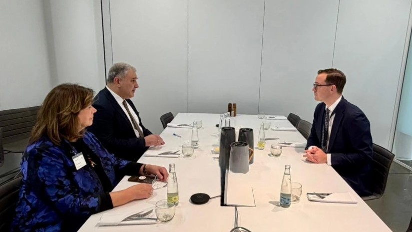 მიხეილ სარჯველაძე, კოპენჰაგენში, კომპანია Novo Nordisk-ის ვიცე-პრეზიდენტ ტროელს რიე-ანდერსენს შეხვდა  მიხეილ სარჯველაძე, კოპენჰაგენში, კომპანია Novo Nordisk-ის ვიცე-პრეზიდენტ ტროელს რიე-ანდერსენს შეხვდა