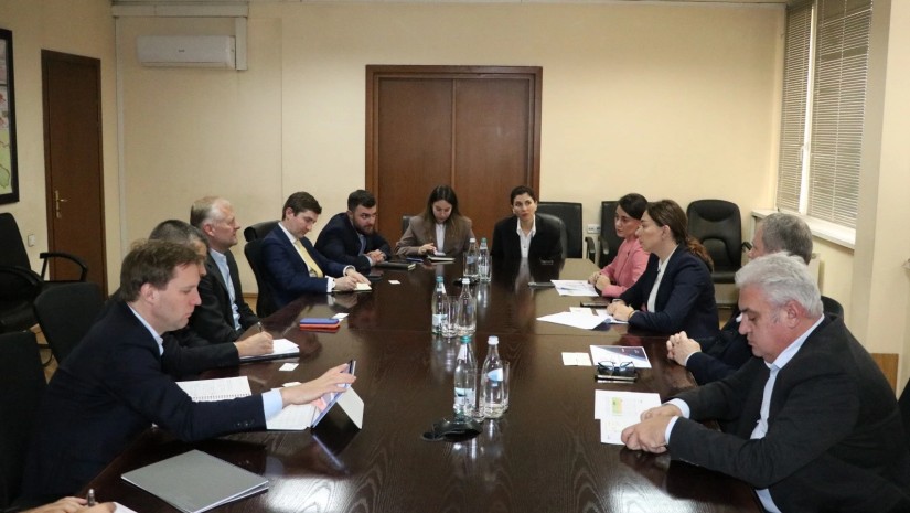  ეკატერინე სისაური J.P. Morgan-ის, TBC Capital-ისა და Galt & Taggart-ის წარმომადგენლებს შეხვდა