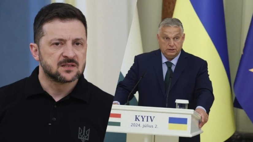 ზელენსკი და ორბანი