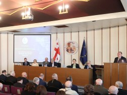 გივი მიქანაძე მეცნიერების საერთაშორისო დღისადმი მიძღვნილ ღონისძიებას დაესწრო