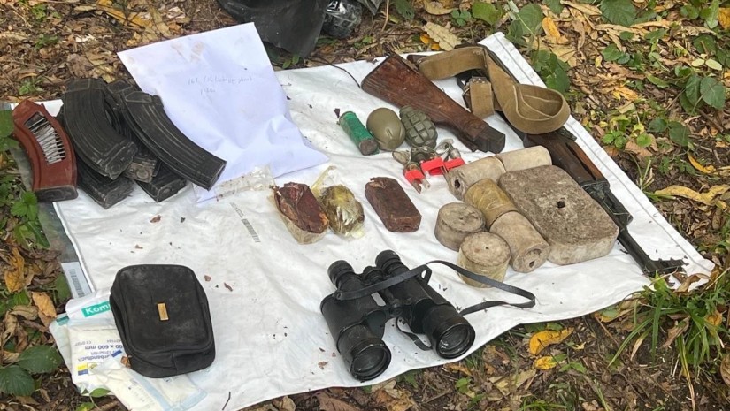 საქართველოს სახელმწიფო უსაფრთხოების სამსახურმა იარაღის სამალავი აღმოაჩინა