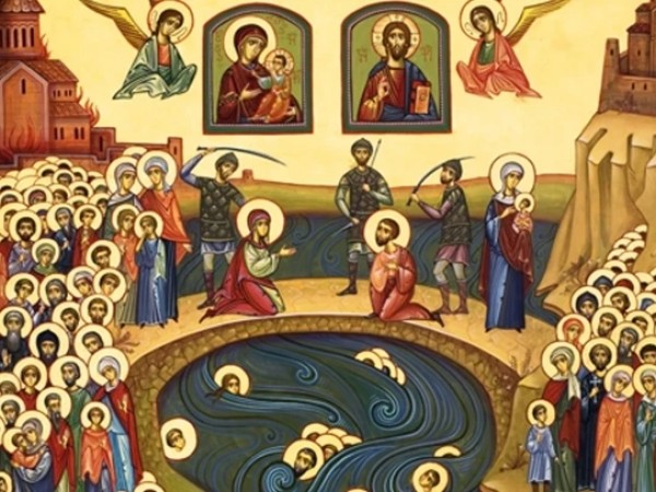 ასი ათასი მოწამის ხსენების დღე