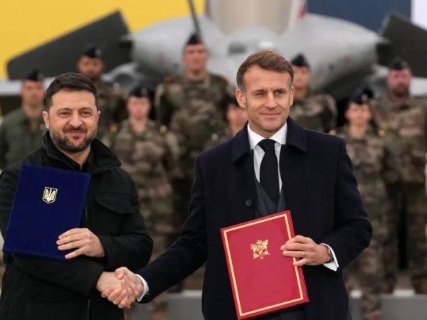 ზელენსკი და მაკრონი ზელენსკი და მაკრონი