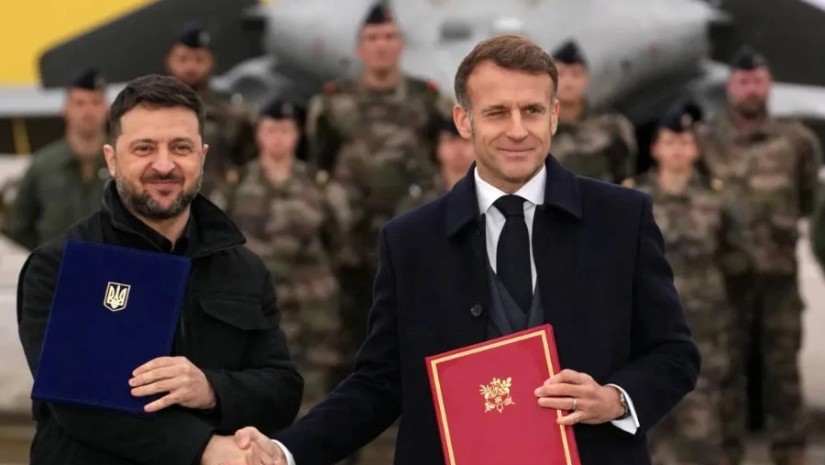 ზელენსკი და მაკრონი