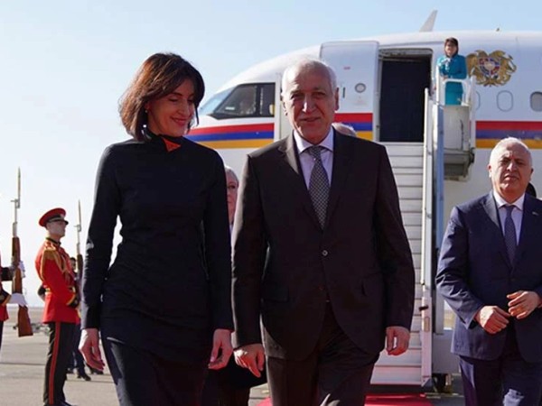 საქართველოში სომხეთის პრეზიდენტის, ვაჰაგნ ხაჩატურიანის ვიზიტი დაიწყო