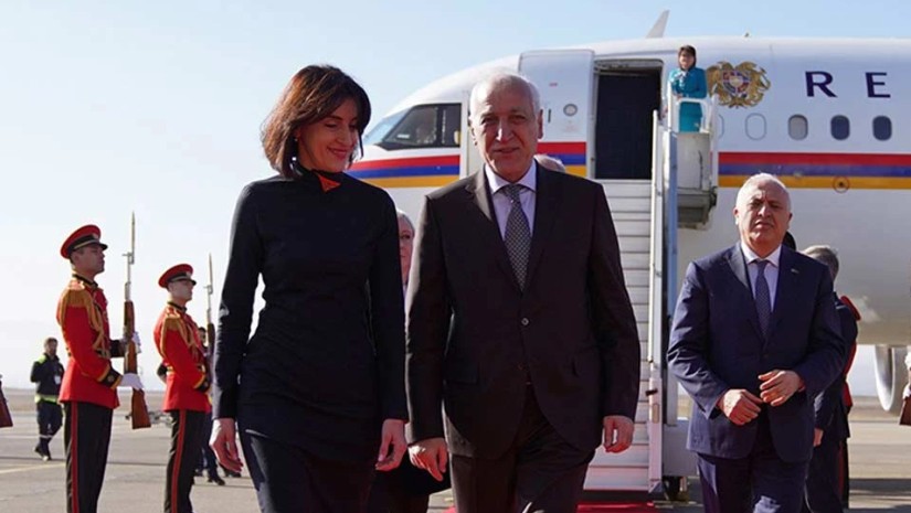 საქართველოში სომხეთის პრეზიდენტის, ვაჰაგნ ხაჩატურიანის ვიზიტი დაიწყო