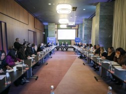 დემოგრაფიული პოლიტიკისა და მრავალშვილიანი ოჯახების სოციალური მდგომარეობის გაუმჯობესების მიზნით, სამუშაო შეხვედრა გაიმართა 