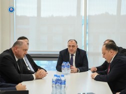 საქართველოს გენერალური პროკურორი გიორგი გვარაკიძე სამცხე-ჯავახეთის საოლქო პროკურატურის და ახალქალაქი-ნინოწმინდის რაიონული პროკურატურის თანამშრომლებს შეხვდა