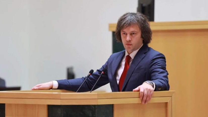 ირაკლი კობახიძე პარლამენტში