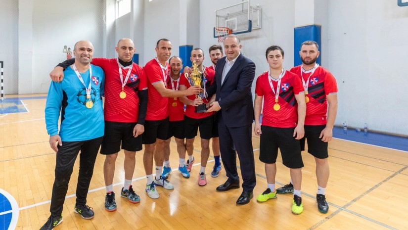  საქართველოს თავდაცვის ძალების ეროვნული გვარდია მინი ფეხბურთის ტურნირის გამარჯვებულია