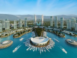 კუნძულის ტერიტორიაზე მრავალფუნქციური კომპლექსის მშენებლობა დაიწყო