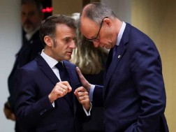 ემანუელ მაკრონი ფრიდრიხ მერცი