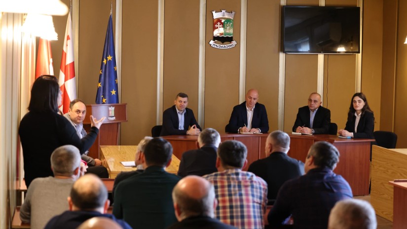 ოზურგეთის მერმა, ადმინისტრაციულ ერთეულებში მერის წარმომადგენლებთან სამუშაო შეხვედრა გამართა