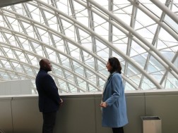  WIPO-ს წარმომადგენელმა საქპატენტის სასწავლო ცენტრის სარემონტო სამუშაოები დაათვალიერა