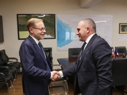 რევაზ სოხაძე საფრანგეთის ელჩს შეხვდა