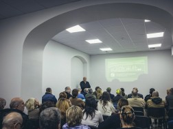 ჩუღურეთის რაიონში გაწეული საქმიანობის წლიური  ანგარიშის პრეზენტაცია გაიმართა