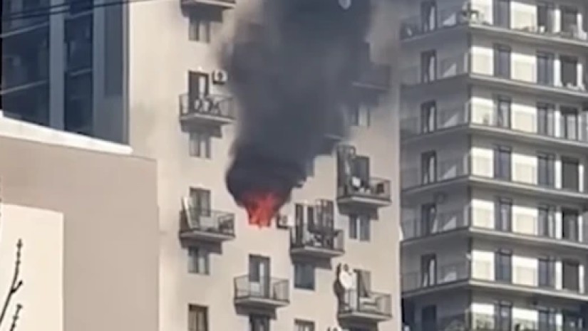 ხანძარი ისანში