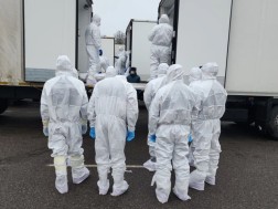 რუსეთმა და უკრაინამ დაღუპული ჯარისკაცების ცხედრები გაცვალეს