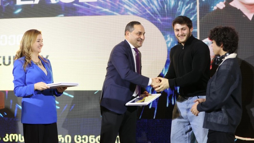  ზვიად გაბისონიამ ათასწლეულის ინოვაციის კონკურსის 2025 წლის გამარჯვებულთა დაჯილდოებაში მიიღო მონაწილეობა