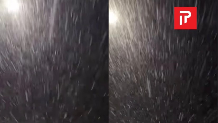 თოვა ღამე 