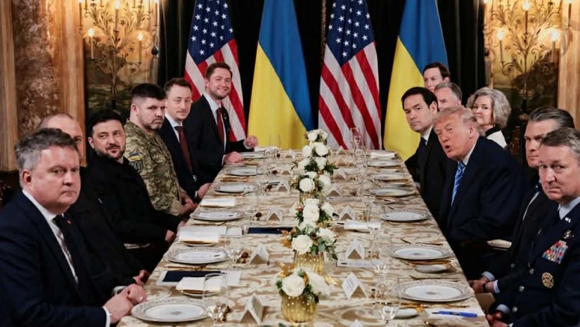 ტრამპისა და ზელენსკის შეხვედრა