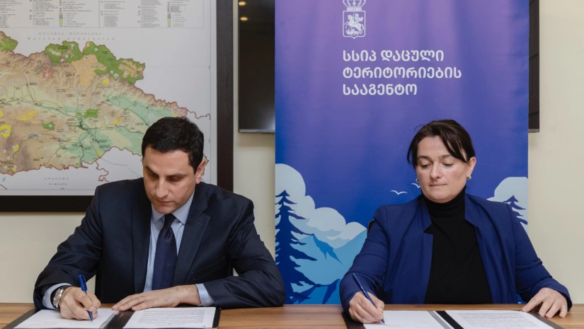 დაცული ტერიტორიების სააგენტოსა და ექსპორტის განვითარების ასოციაციას (EDA) შორის ურთიერთგაგების მემორანდუმი გაფორმდა