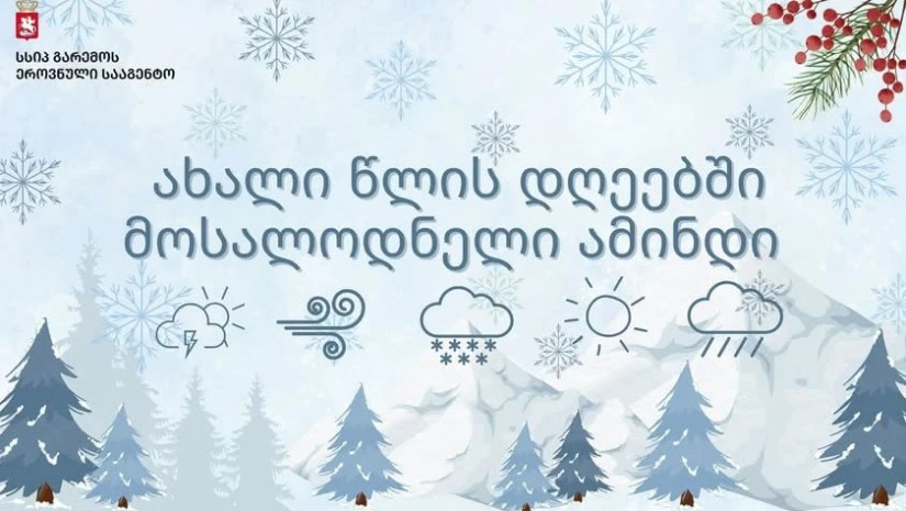 ახალი წლის ამინდი